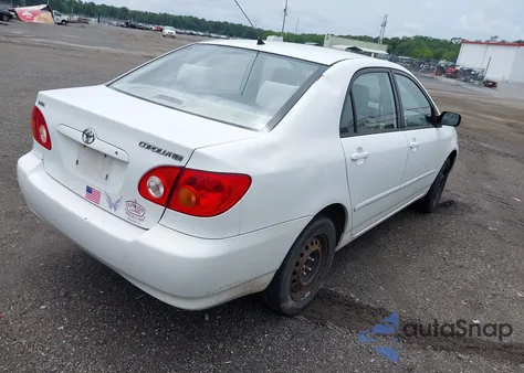 2004 Toyota Corolla Le из США, поврежденный, VIN JTDBR32E542023227
